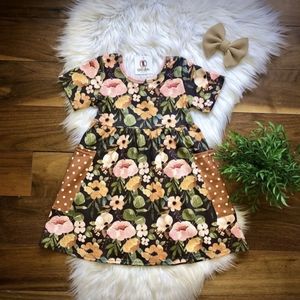 Moody Floral Dress